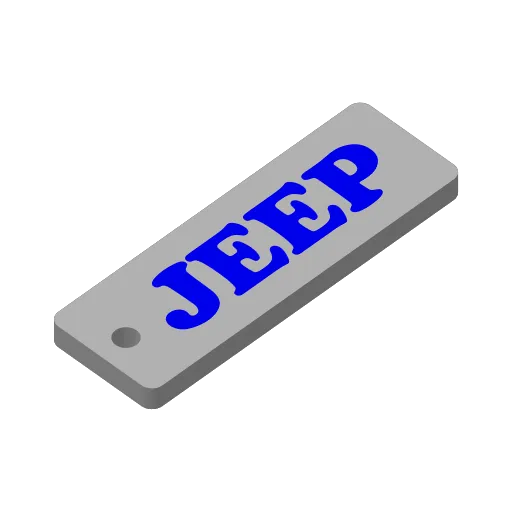 Jeep Keychain, photo 3 of 3 - Jeep Keychain Fashion