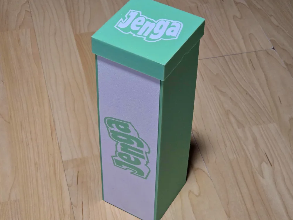 Jenga box without glue, photo 2 of 4 - Storage Bins & Boxes, storage