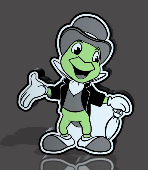 Jiminy Cricket Lightbox, photo 2 of 4 - Jiminy Cricket Lightbox Household