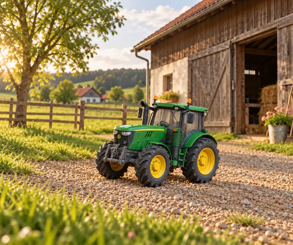 John Deere 6R 250, Detailreicher Traktor, photo 3 of 4 - John Deere 6R 250, Detailreicher Traktor Household