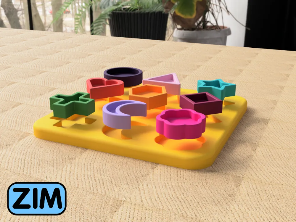 JUNIOR SHAPES PUZZLE, photo 2 of 5 - Puzzles & Brain Teasers, toddler