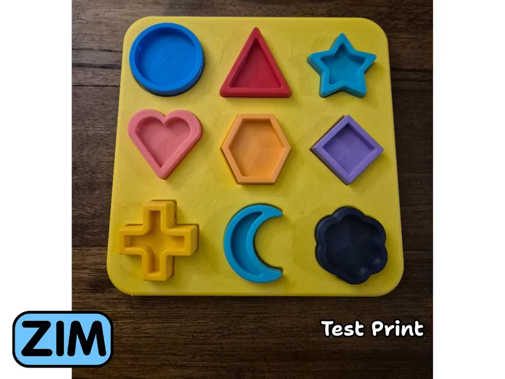 JUNIOR SHAPES PUZZLE, photo 4 of 5 - Puzzles & Brain Teasers, toy