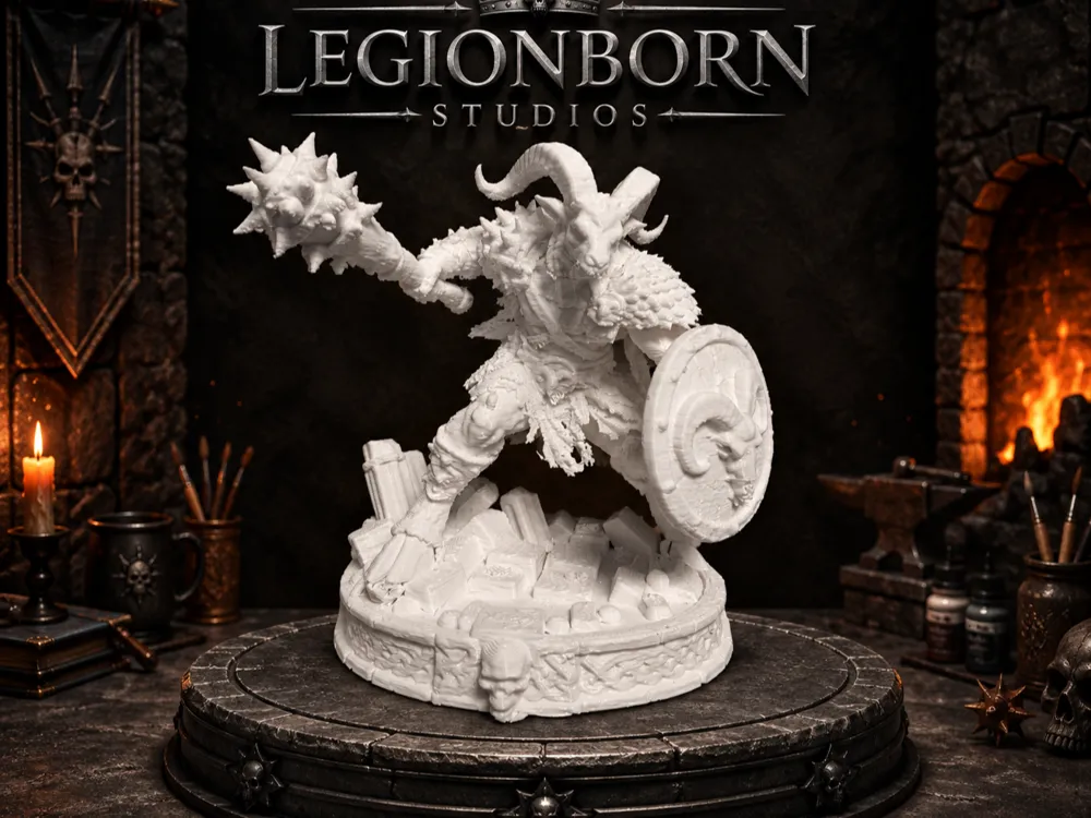 Kaelgor the Ironhorn, photo 3 of 4 - Kaelgor the Ironhorn Figurines & Collectibles