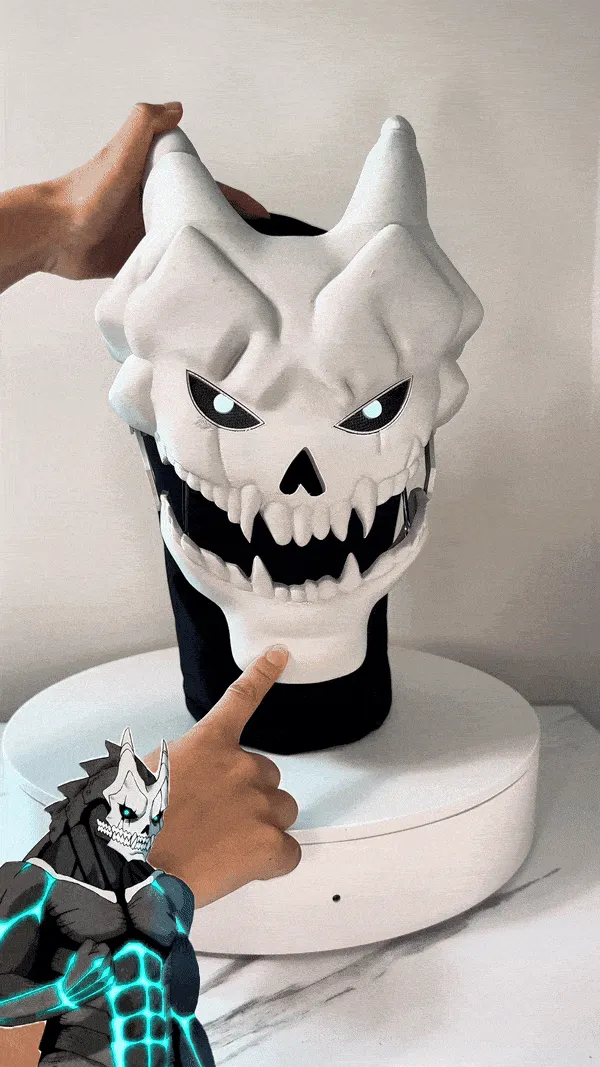 Kaiju No. 8 Mask - Movie & Game Character Masks, in stock