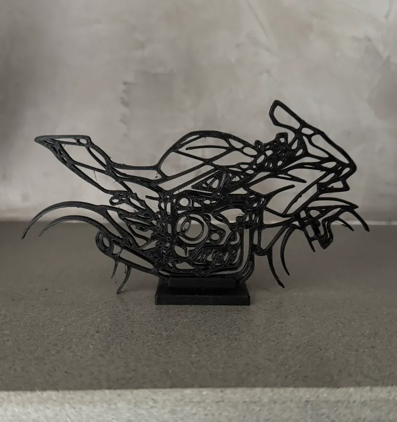 kawasaki Ninja H2R desk decoration