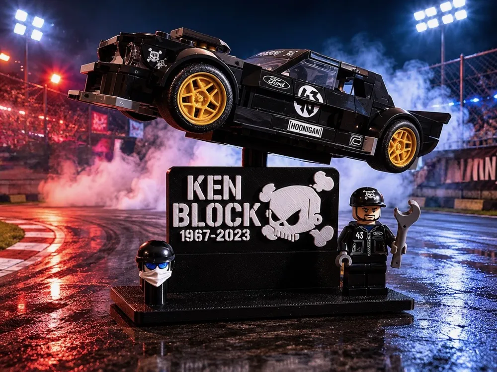 Ken Block's Hoonicorn Mustang 77262 Display Stand