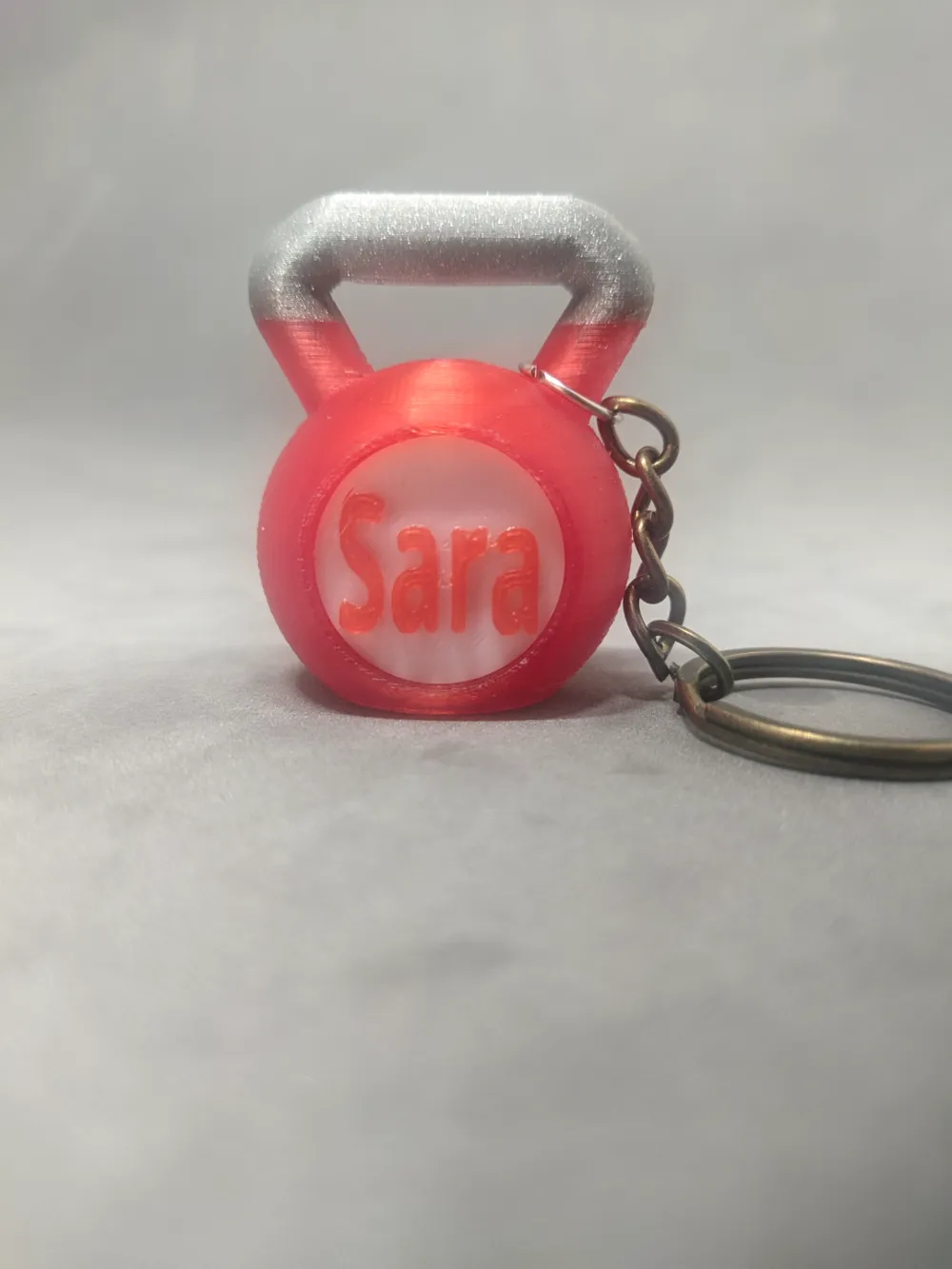 Kerttlebell 2 name plates, photo 2 of 4 - Name Plates, gym keychain