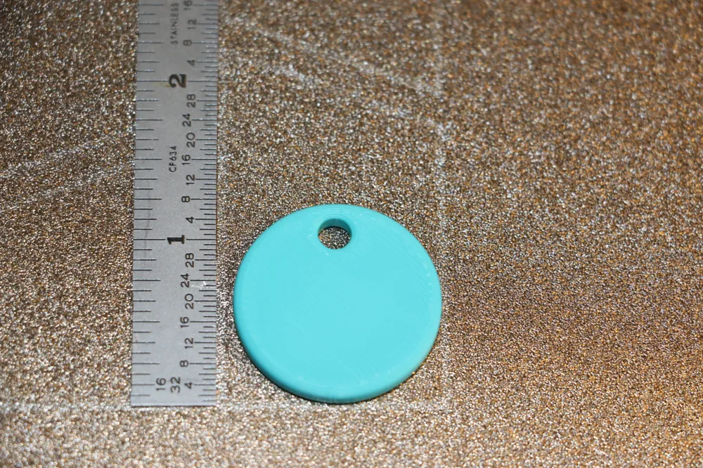 Keychain Blank 30x30mm 15mm Corners, photo 3 of 4 - Keychain Blank 30x30mm 15mm Corners Art