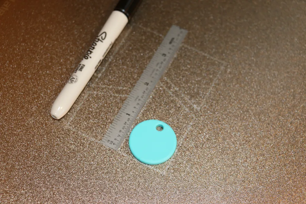 Keychain Blank 30x30mm 15mm Corners, photo 4 of 4 - Keychain Blank 30x30mm 15mm Corners Art