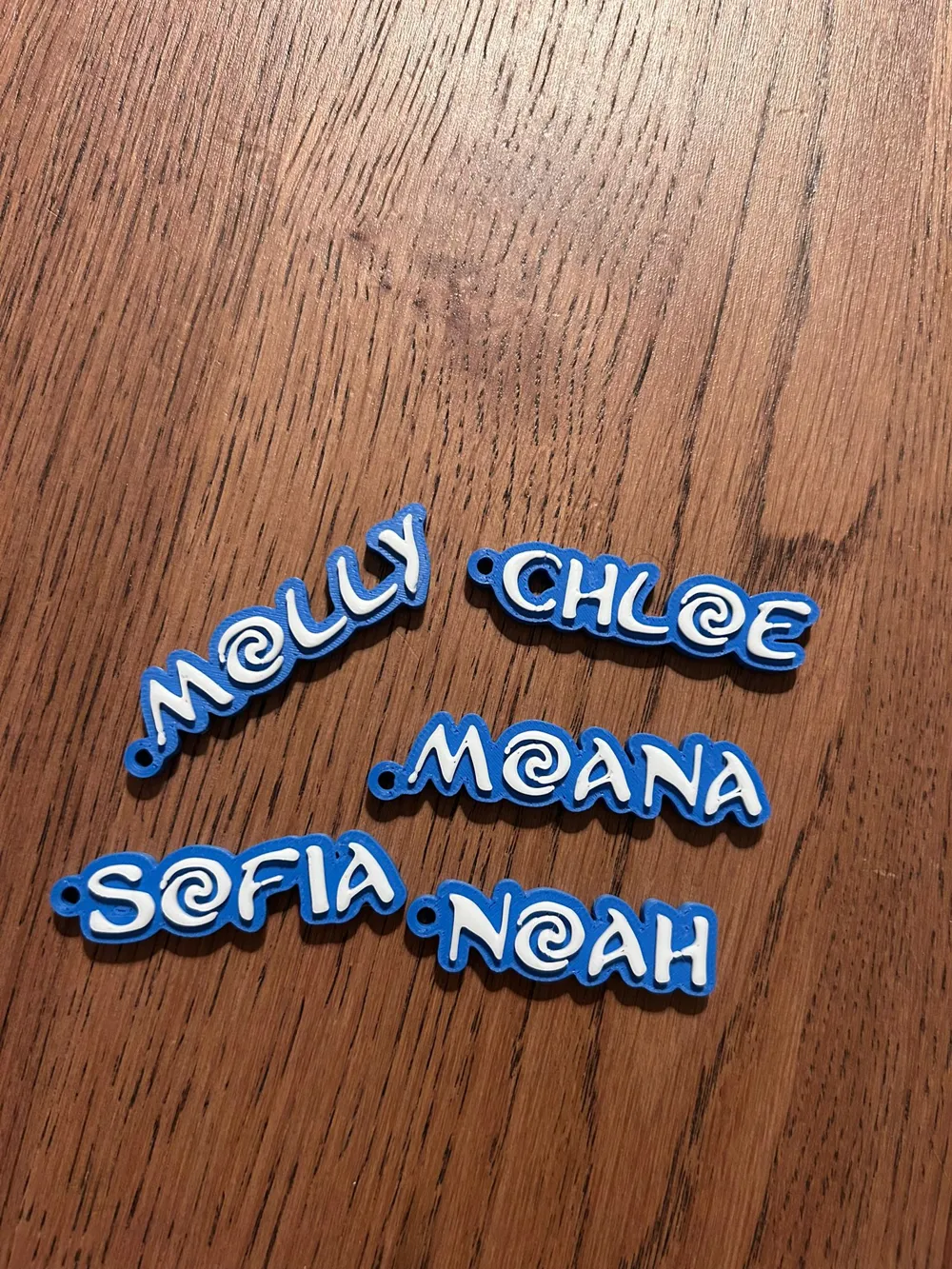 Keychain Moana Font Custom, photo 2 of 4 - Photo & Custom Keychains, keychain 1