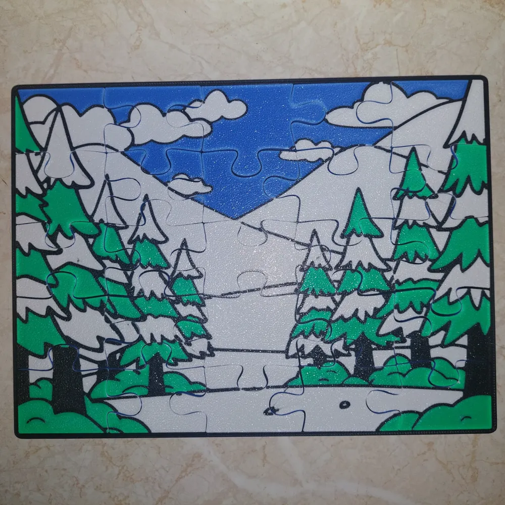 Kids Puzzle Winter Wonderland - Learning & Teaching, in stock in India