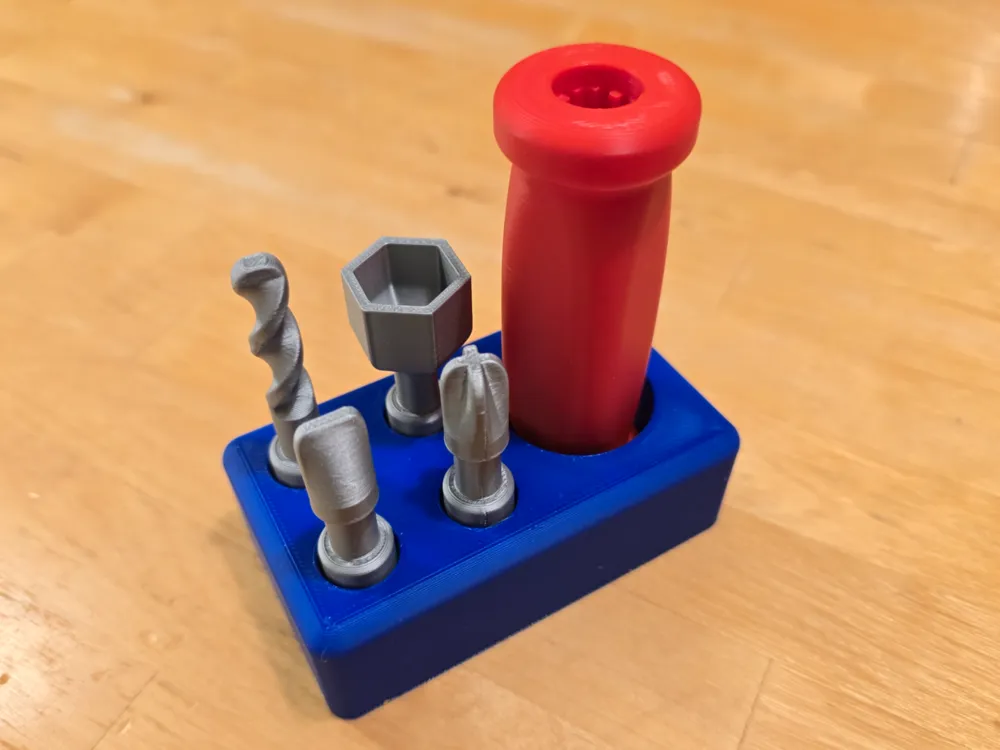 Kids Toy Screwdriver & Bits Set, photo 4 of 4 - Kids Toy Screwdriver & Bits Set Toys & Games
