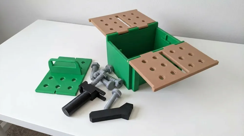 Kids Toy Toolbox, photo 4 of 4 - Kids Toy Toolbox Tools & Workshop