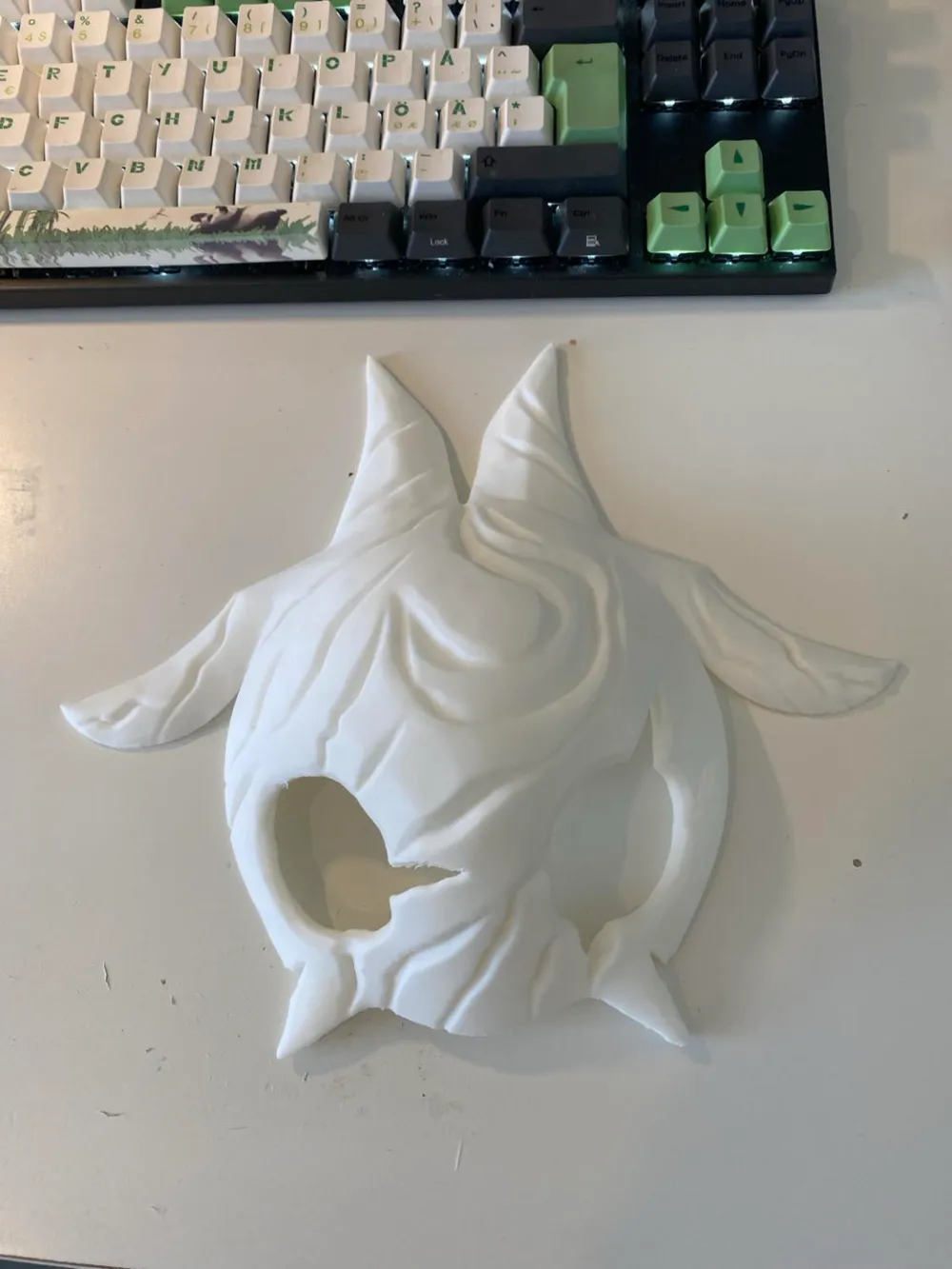Kindred Wolf Mask - Cosplay Halloween Decol, another view - Skull & Horror Masks, legends