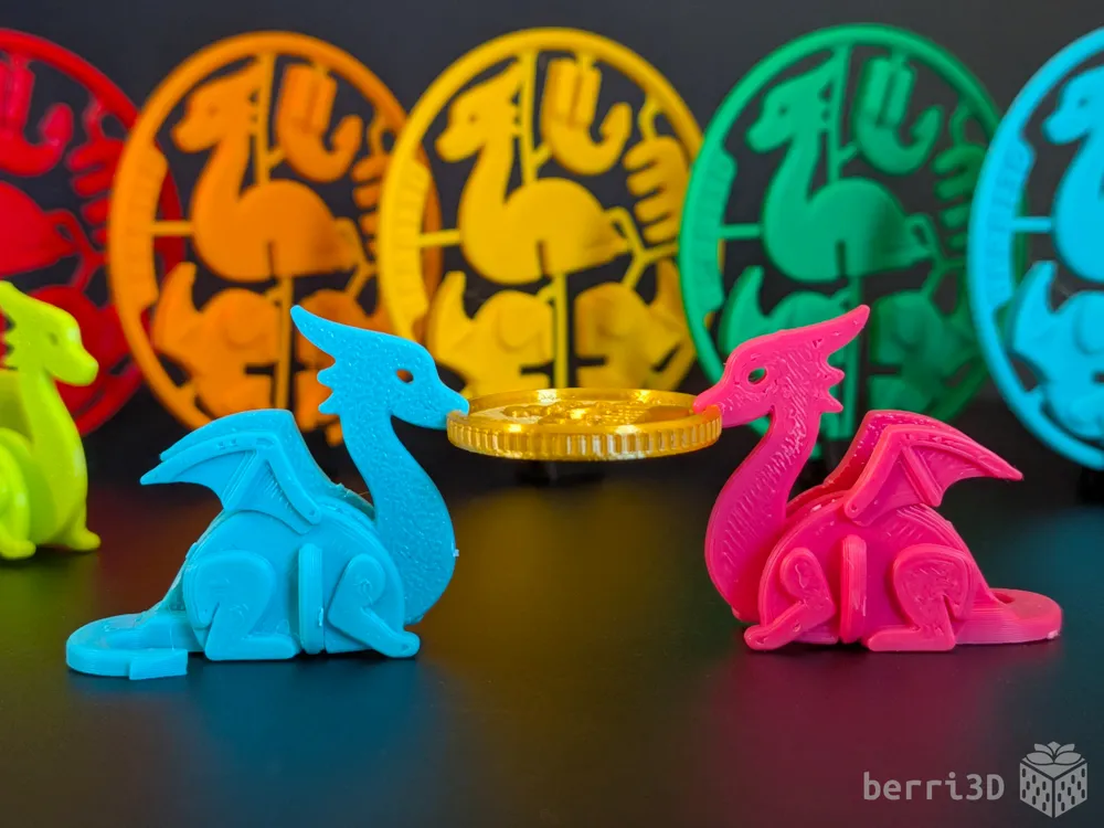 Kit Card - Dragon BONBON, photo 4 of 5 - Mini Model Kit Cards, dragon kit card