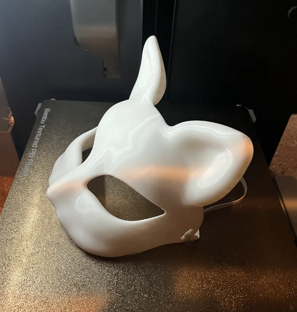 Kitsune cat mask