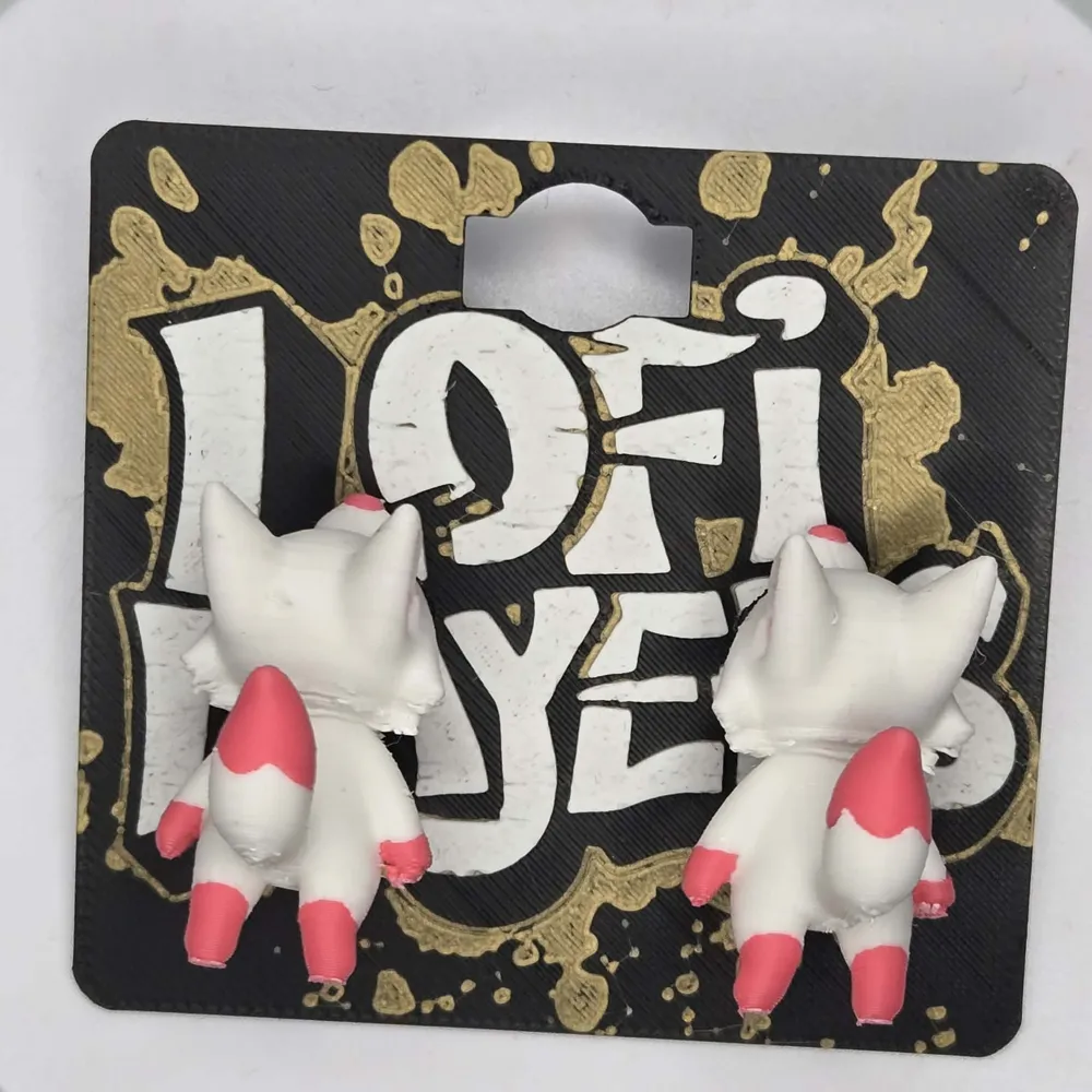 Kitsune Chompers Earrings, photo 3 of 4 - Kitsune Chompers Earrings Jewellery & Accessories