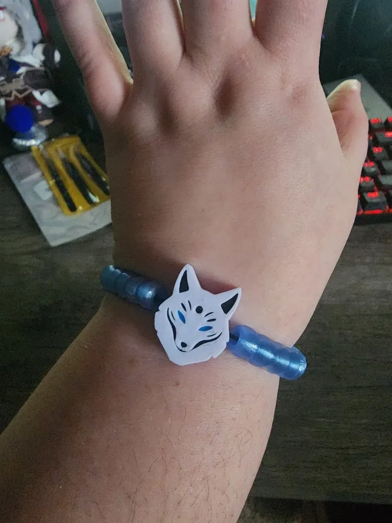 Kitsune Kandi Bead
