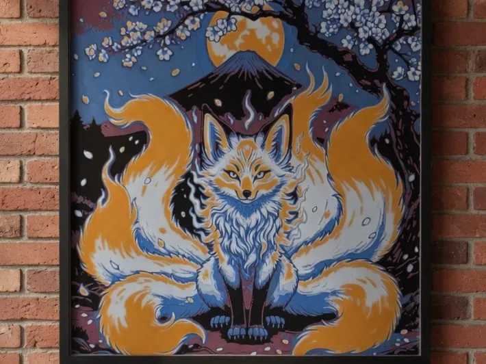 Kitsune Moonlit Guardian