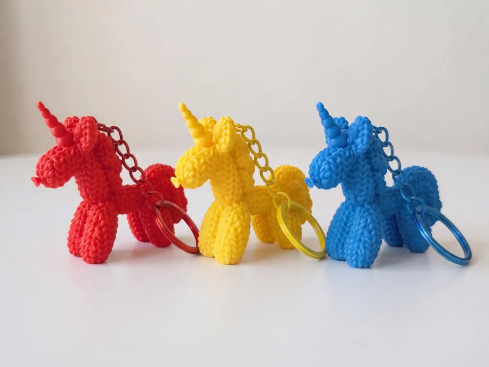 Knitted Balloon Unicorn Decor, photo 4 of 5 - Party Decor & Balloons, Ornaments