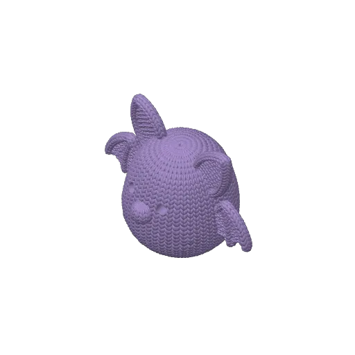 Knitted Bat, photo 4 of 4 - Knitted Bat Miniatures