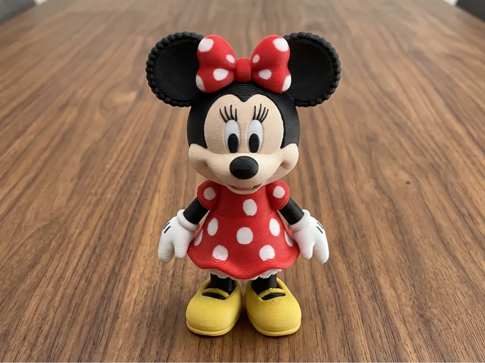 Knitted Minnie Mouse Figure | Disney, photo 3 of 4 - Knitted Minnie Mouse Figure | Disney Figurines & Collectibles
