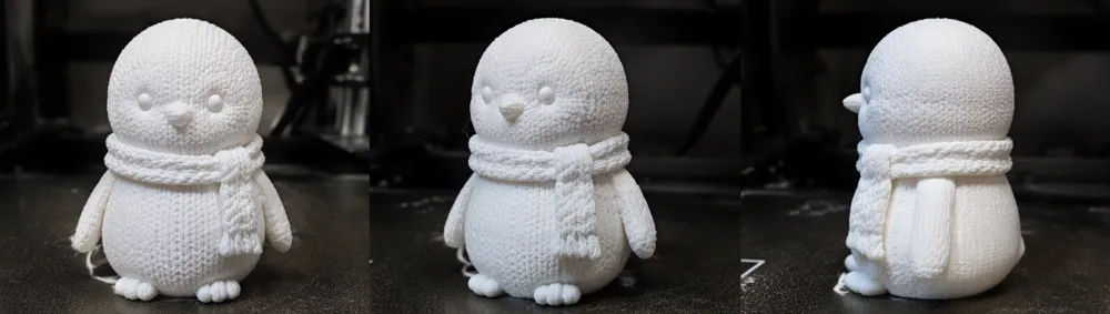 Knit Scarf Little Penguin, photo 4 of 4 - Knit Scarf Little Penguin Art & Craft Supplies