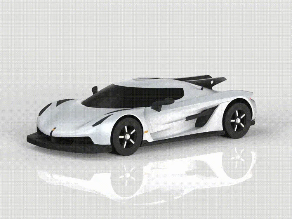 Koenigsegg Jesko Absolut 1:64 Model