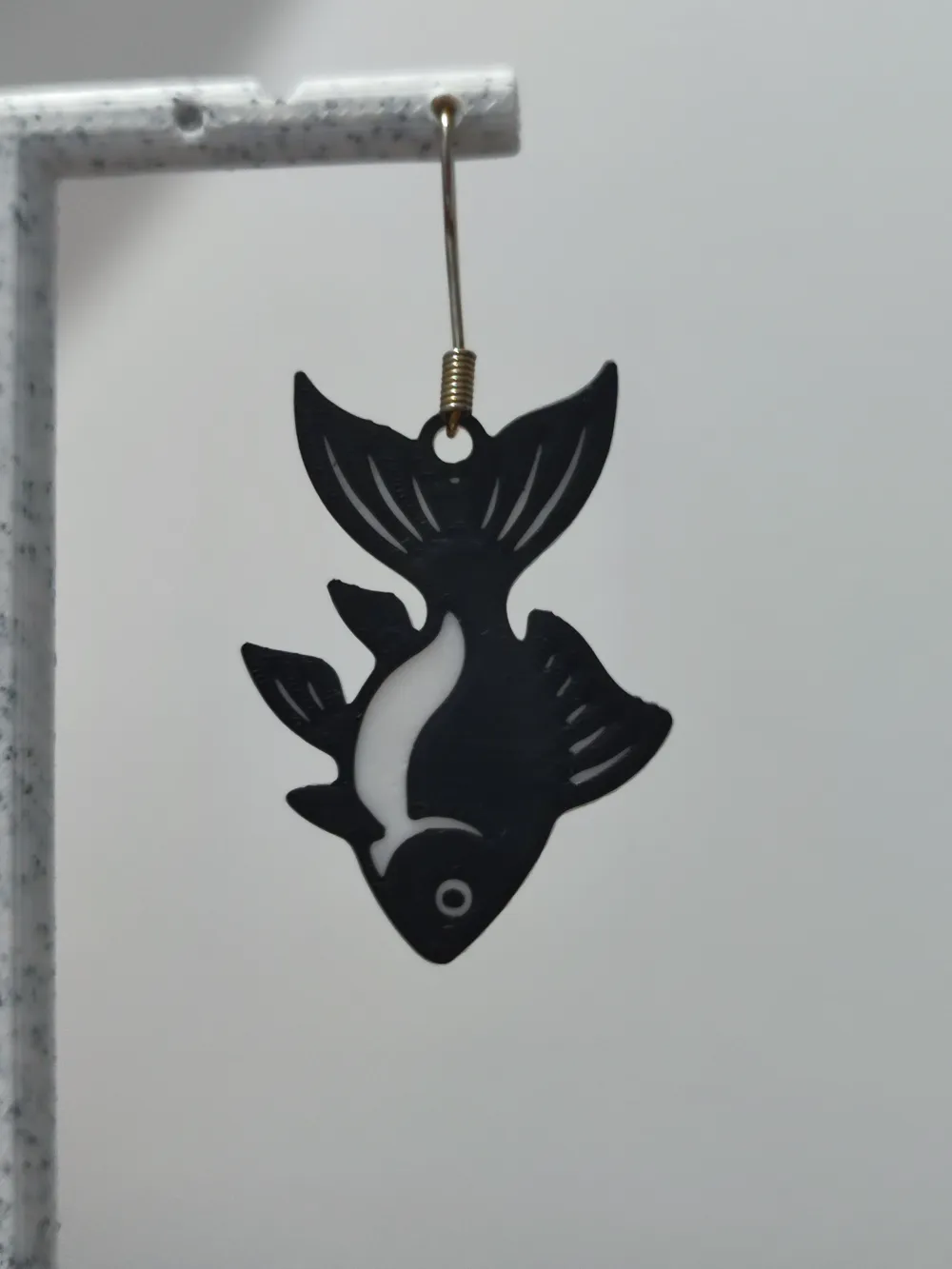 Aretes Pez Koi Yin Yang, photo 3 of 4 - Aretes Pez Koi Yin Yang Fashion