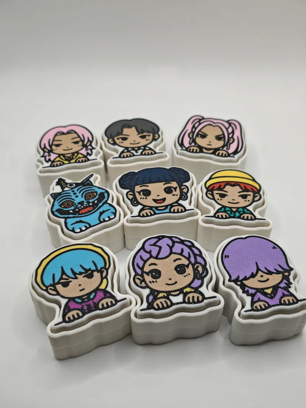 K-Pop Demon Hunter Fidget Clicker Collection, photo 2 of 4 - K-Pop Demon Hunter Fidget Clicker Collection Toys & Games