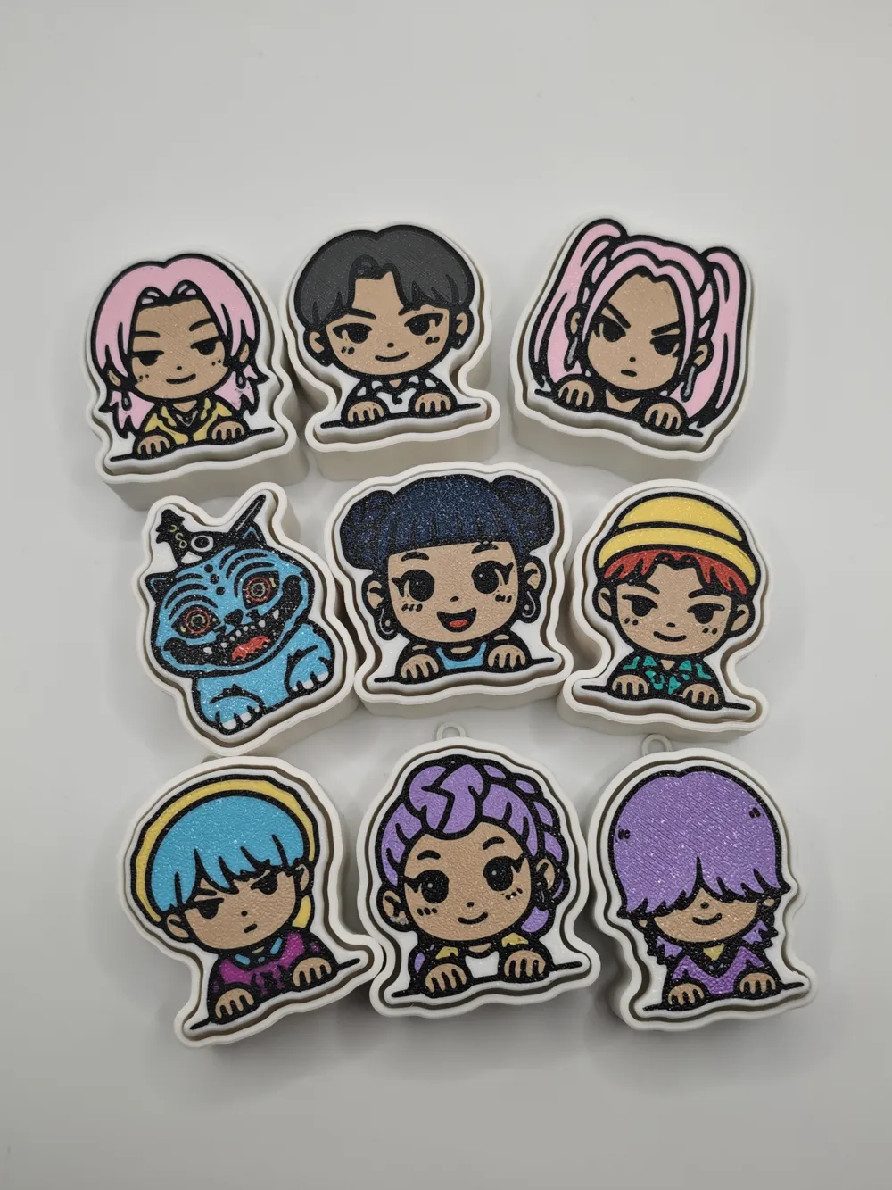 K-Pop Demon Hunter Fidget Clicker Collection, photo 3 of 4 - K-Pop Demon Hunter Fidget Clicker Collection Toys & Games
