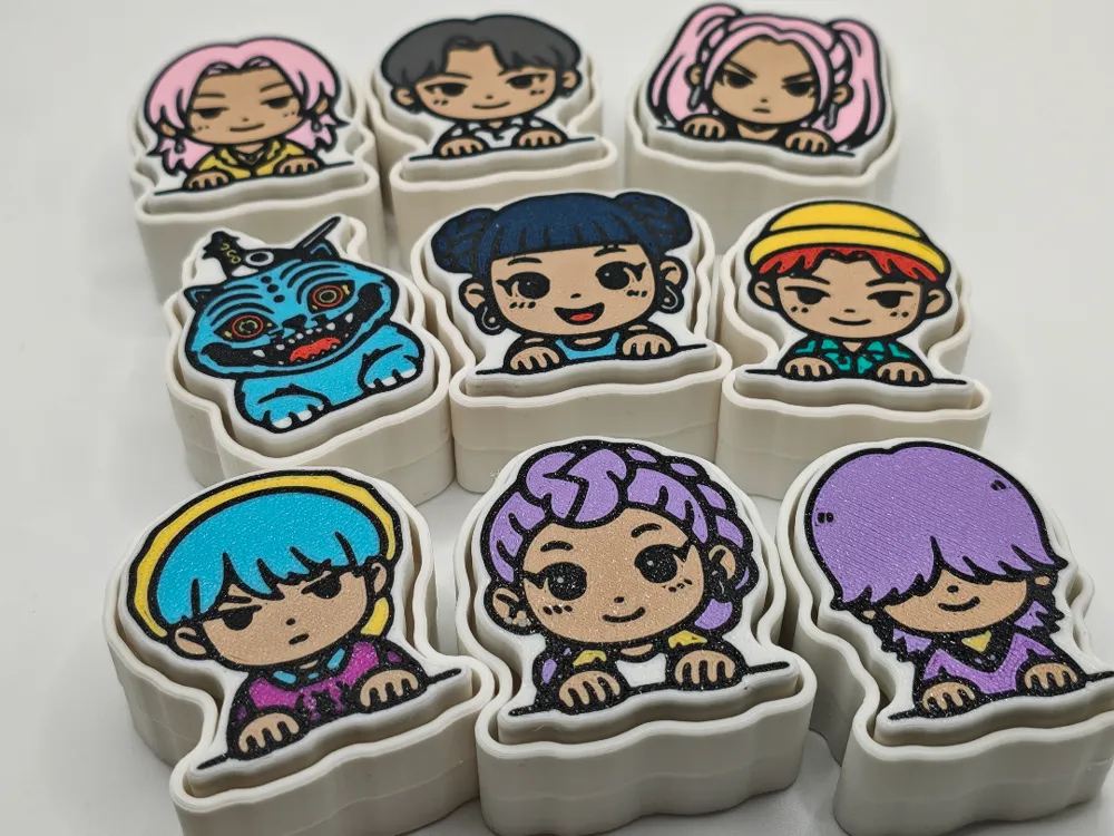 K-Pop Demon Hunter Fidget Clicker Collection - Other Toys & Games, in stock in India