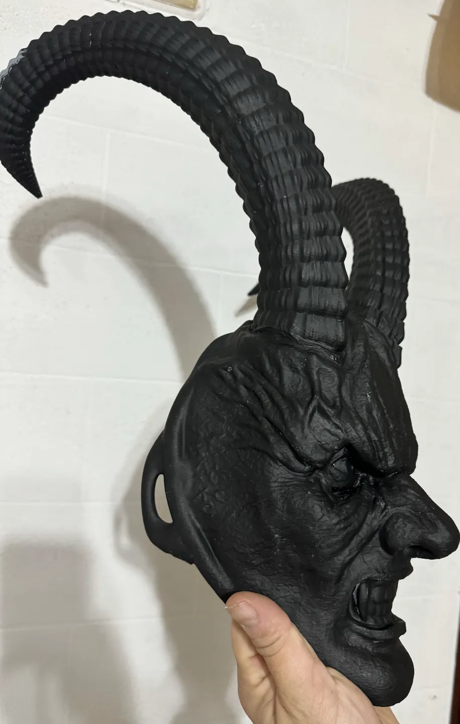 Krampus mask, photo 4 of 4 - Krampus mask Props & Cosplay