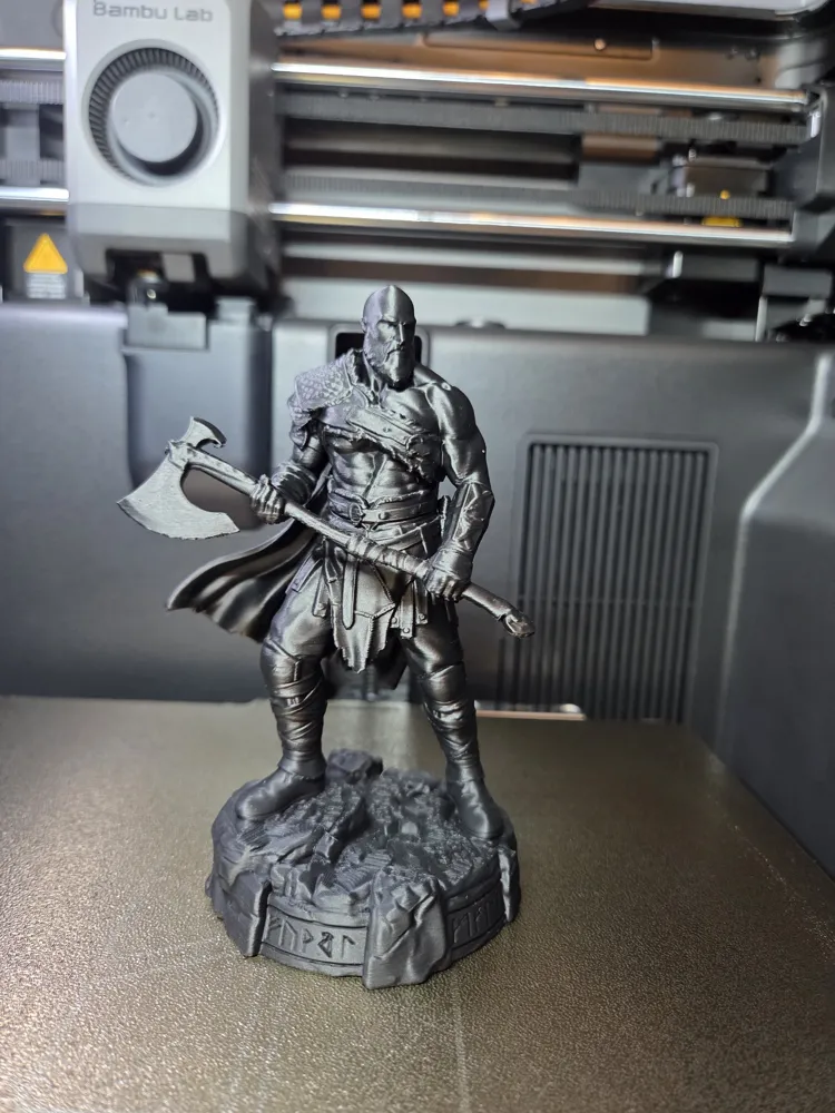 Kratos God of War Leviathan Axe Statue, photo 2 of 4 - Kratos God of War Leviathan Axe Statue Figurines & Collectibles
