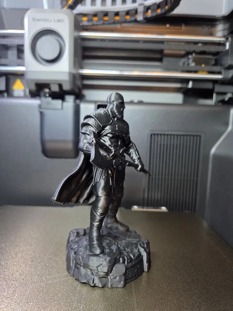 Kratos God of War Leviathan Axe Statue, photo 4 of 4 - Kratos God of War Leviathan Axe Statue Figurines & Collectibles