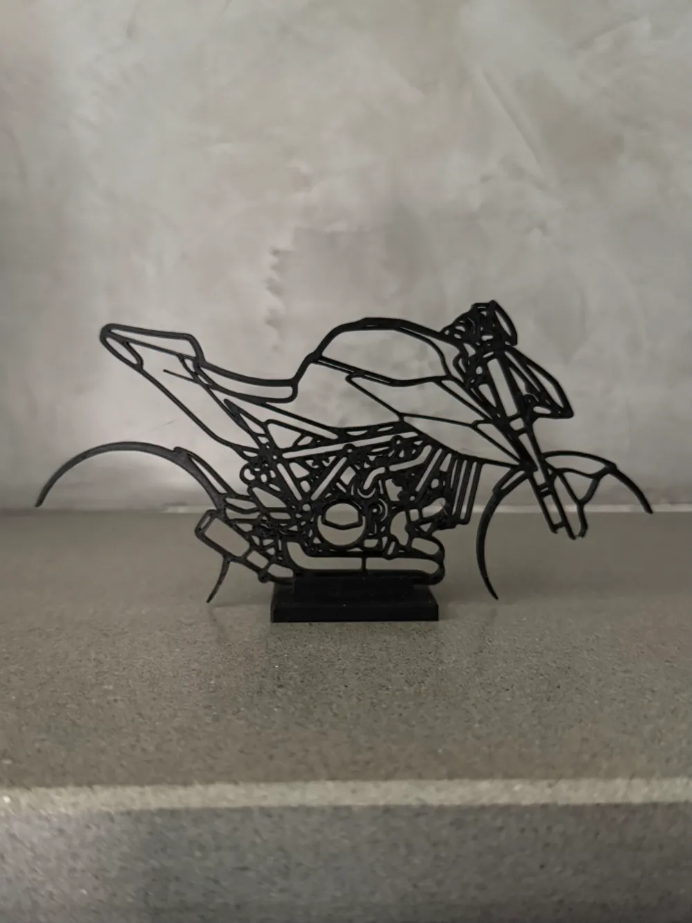 KTM Duke 1290 desk decoration, another view - Bike & Scooty Accessories, motorbike