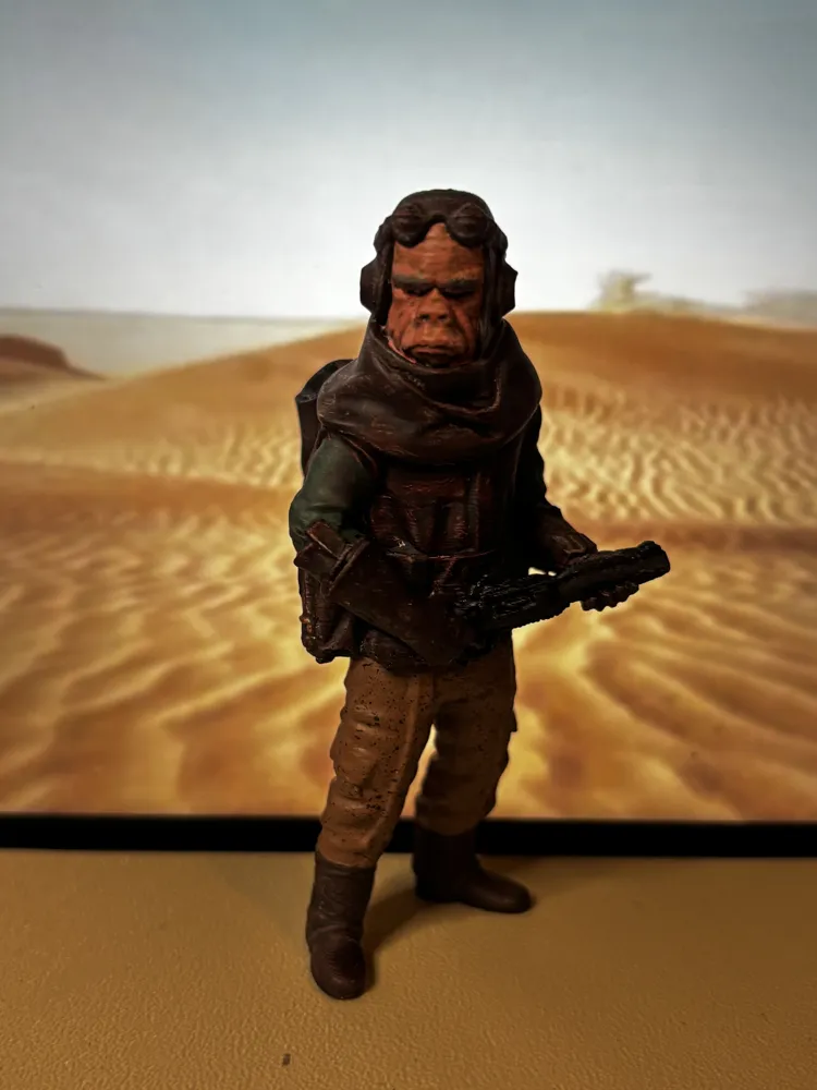 Kuiil "Mandalorian" Star Wars, photo 2 of 4 - Kuiil "Mandalorian" Star Wars Miniatures