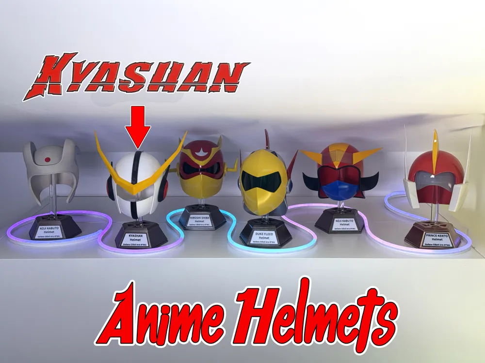 Kyashan Helmet, photo 2 of 4 - Kyashan Helmet Props & Cosplays