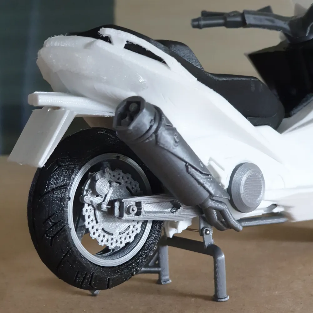 KYMCO AK550, High Detail Mini, photo 4 of 4 - KYMCO AK550, High Detail Mini Car & Vehicle