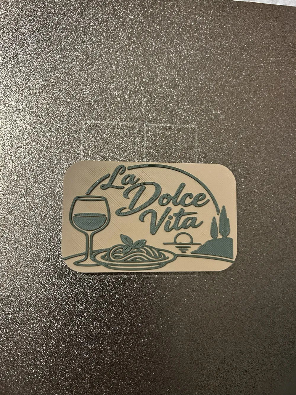 La Dolce Vita Italy Magnet, Pasta, Wine & Travel, photo 3 of 4 - La Dolce Vita Italy Magnet, Pasta, Wine & Travel Household