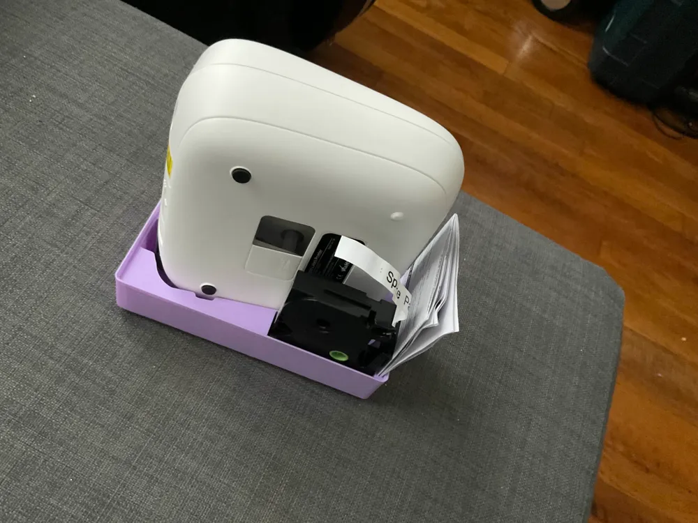 Label Maker Gridfinity Storage, photo 2 of 4 - Label Maker Gridfinity Storage Tools