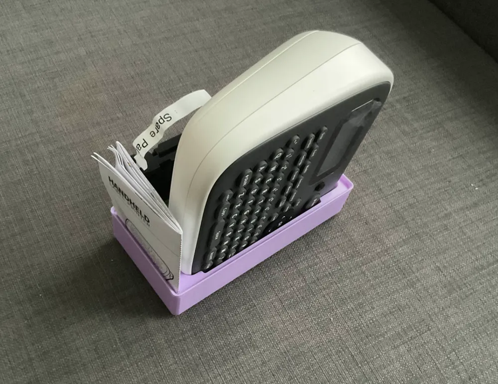 Label Maker Gridfinity Storage, photo 3 of 4 - Label Maker Gridfinity Storage Tools