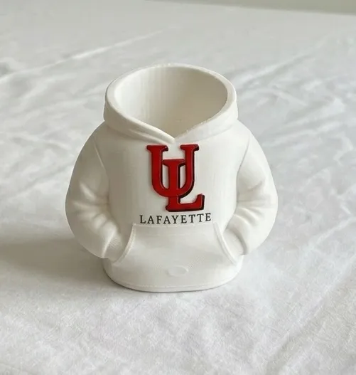 LAFAYETTE UNIVERSITY HOODIE PEN HOLDER / ORGANIZER, photo 2 of 4 - LAFAYETTE UNIVERSITY HOODIE PEN HOLDER / ORGANIZER Household