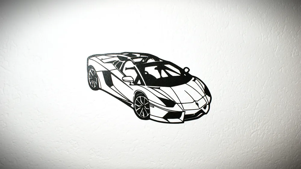 Lamborghini Aventador, photo 2 of 4 - JDM & Supercar Models, wall art
