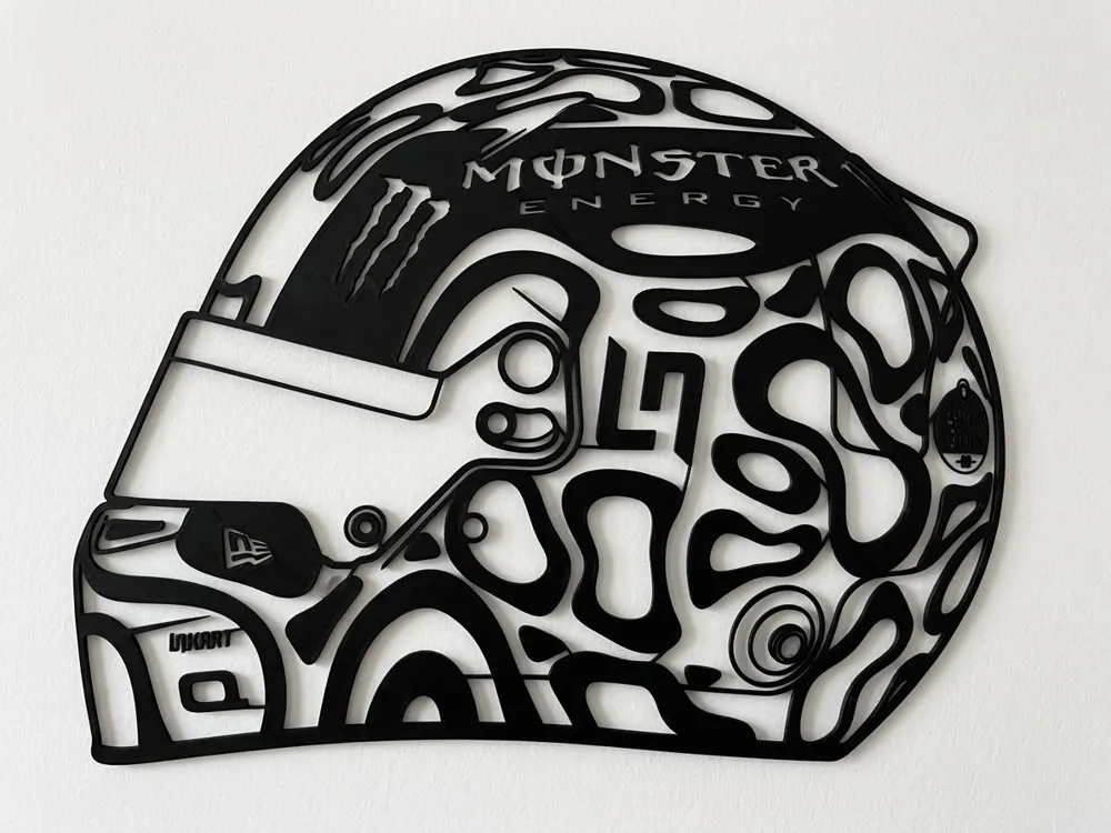 Lando Norris Helmet Wall Art - 2D Art, in stock in India