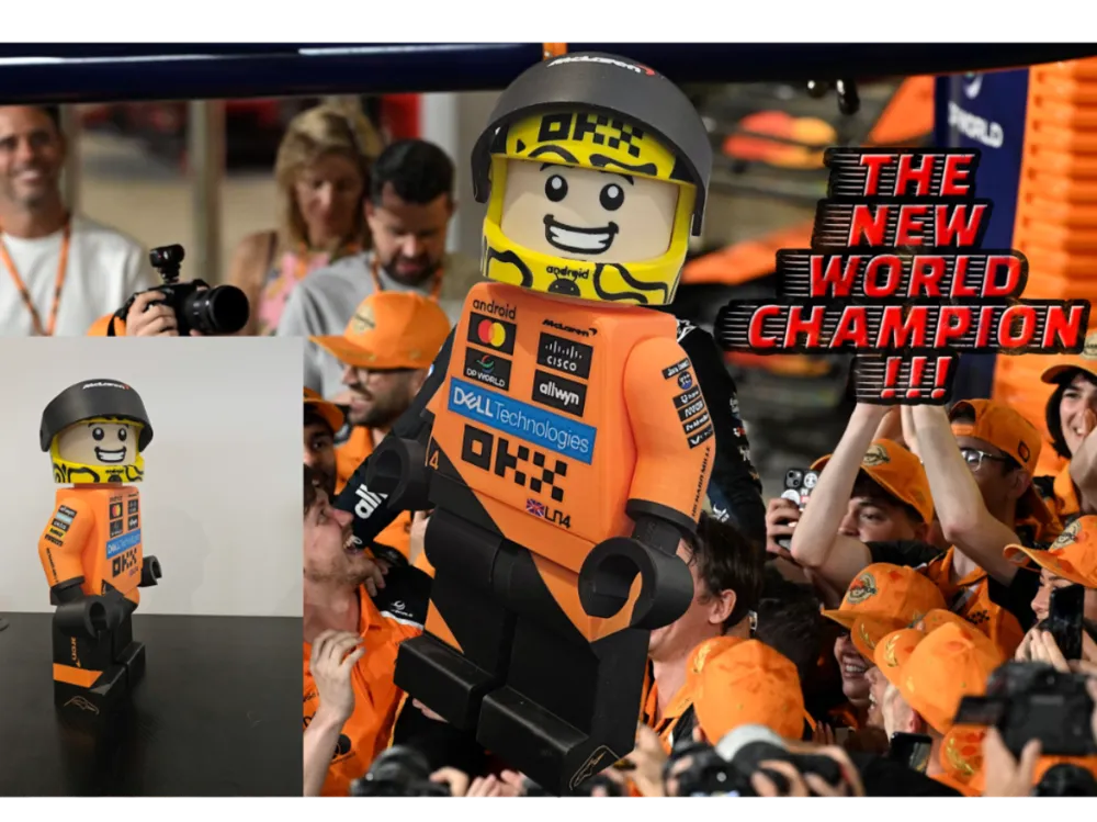 Lando Norris The world champion!!! Mclaren F1 750%