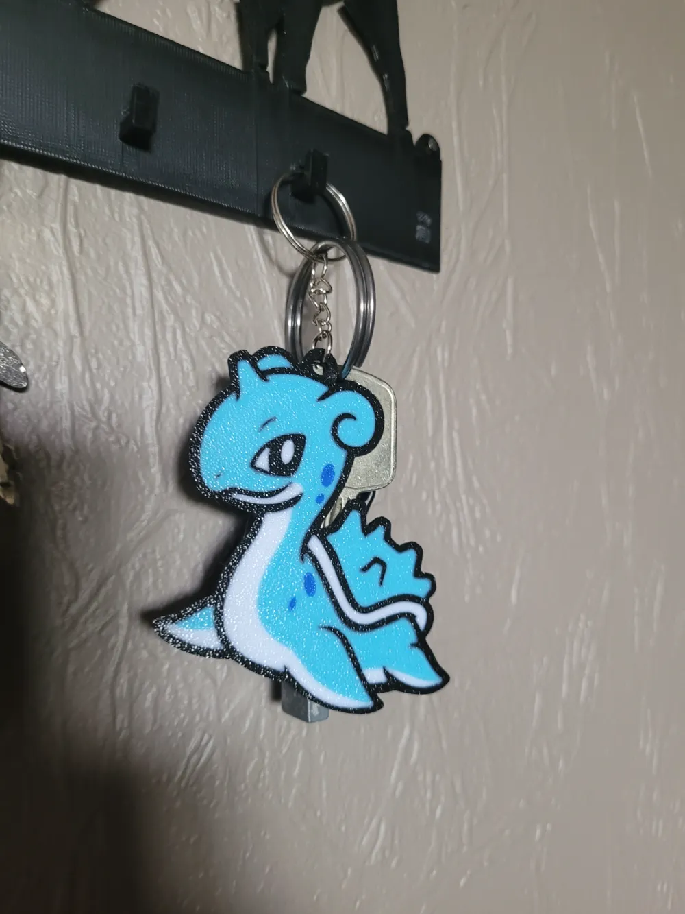 Lapras Pokemon keychain, photo 3 of 4 - Lapras Pokemon keychain Generative Art