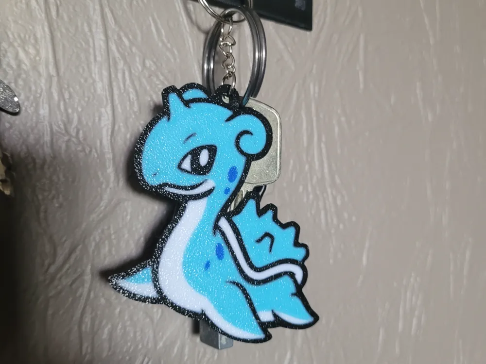 Lapras Pokemon keychain - Photo Keychains, in stock in India