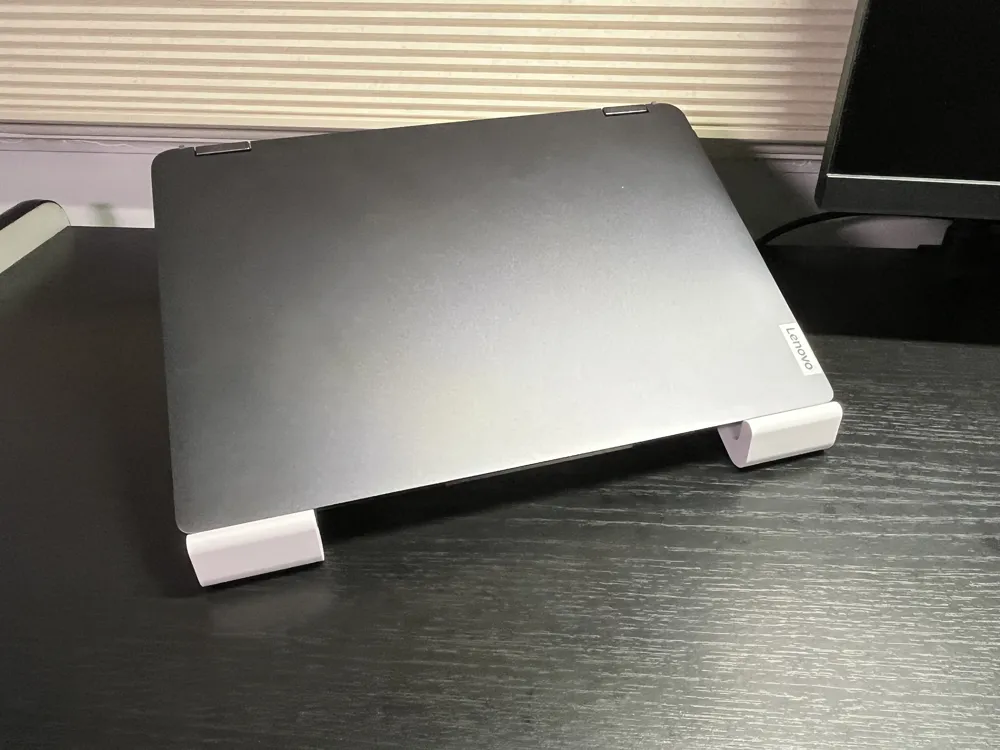 Laptop stand or riser - wave style, photo 3 of 4 - Laptop stand or riser - wave style Household