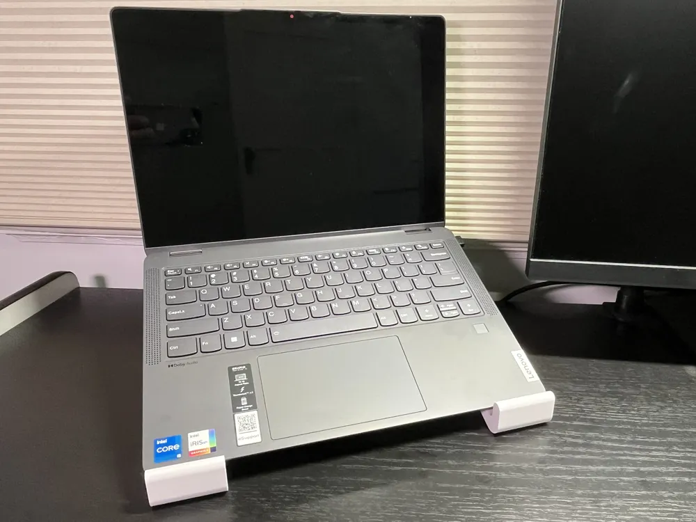 Laptop stand or riser - wave style, photo 4 of 4 - Laptop stand or riser - wave style Household
